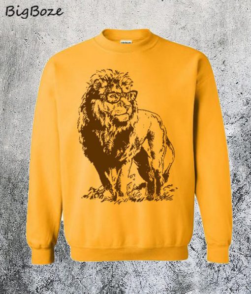 Lion Professor Sweatshirt