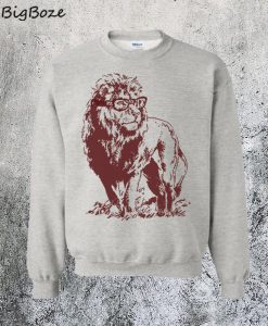Lion Professor Sweatshirt
