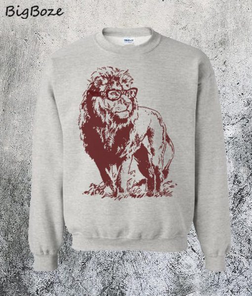 Lion Professor Sweatshirt