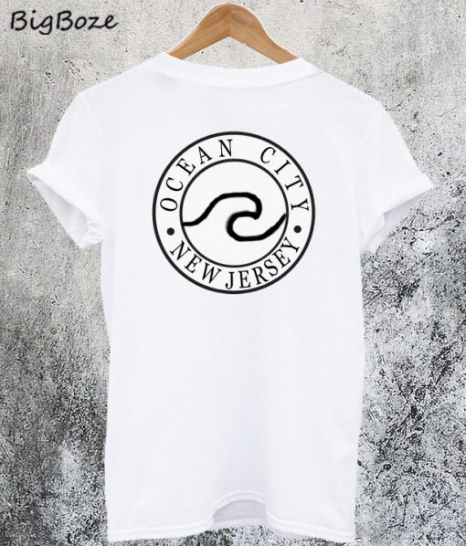 Ocean City New Jersey Back T-Shirt