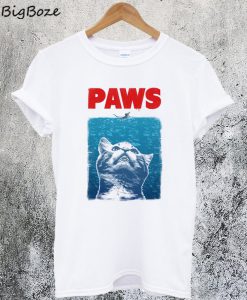Paws Cat Parody T-Shirt