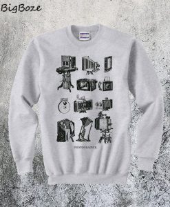 Photographer Vintage Camera Sweatshirt