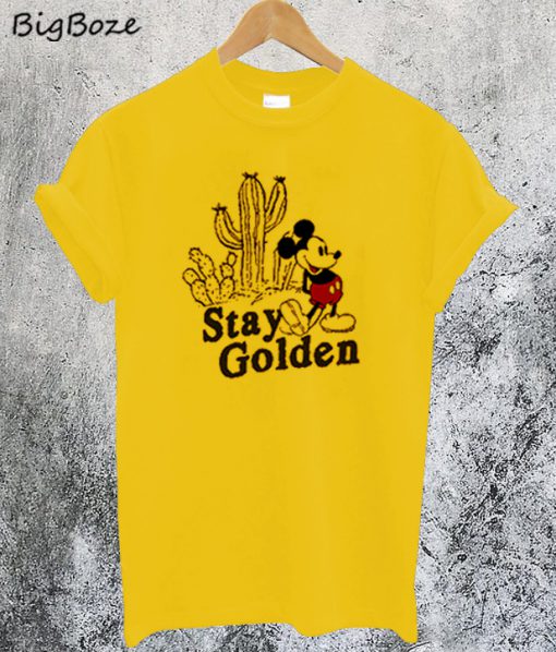 Stay Golden Mickey Mouse T-Shirt