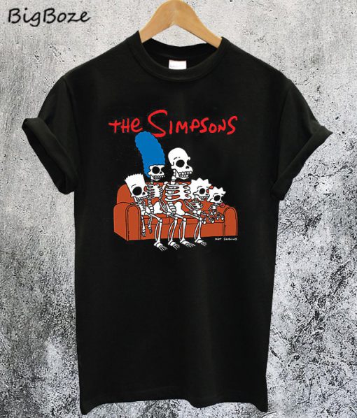 The Simpsons Skeletons T-Shirt