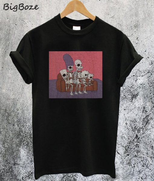 The Simpsons Skeletons T-Shirt