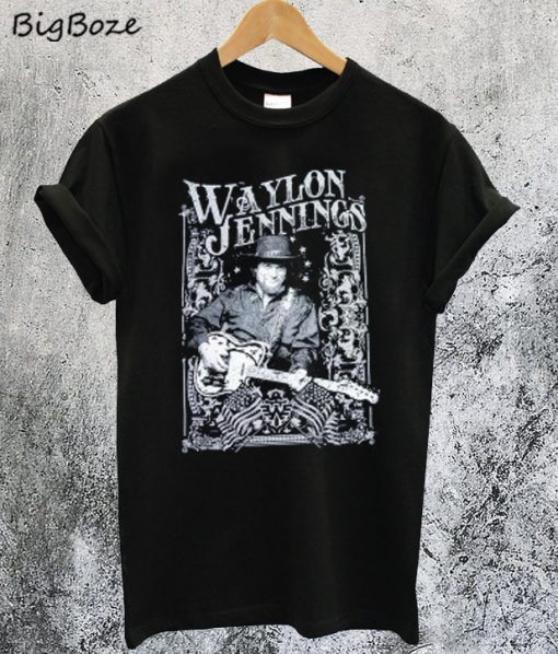 Waylon Jennings Telecaster T-Shirt