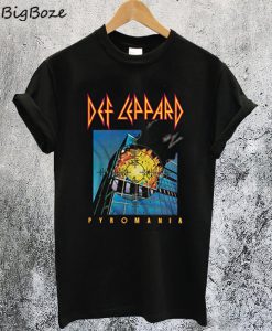 Def Leppard Rock and Roll Pyromania T-Shirt