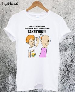 Egg Boy Your Brain Needs More Protein T-Shirt