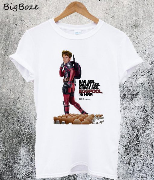 Eggboy Bad Ass Smart As Great As Eggpool T-Shirt