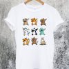 Happy Animals Dabbing T-Shirt