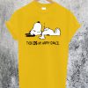 Happy Dance Snoopy T-Shirt