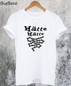 Hatte Hatte Fahrradkette T-Shirt