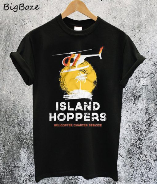 Island Hoppers Helicopter Chapter Service T-Shirt