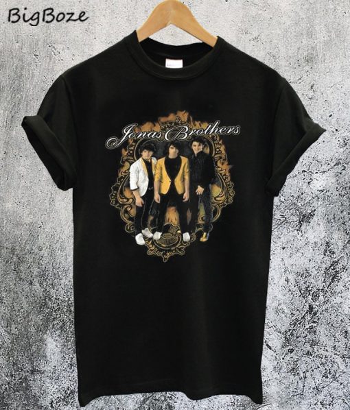 Jonas Brothers 2008 Tour Burnin' Up T-Shirt