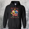 Pikachu Hug Stitch Christmas Hoodie