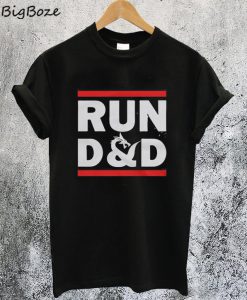 RUN D&D Dungeons and Dragons Fantasy T-Shirt