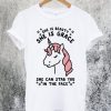 She Is Beauty She Is Grace Unicorn T-Shirt