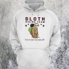 Sloth Hiking Team Hoodie