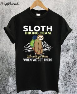 Sloth Hiking Team T-Shirt