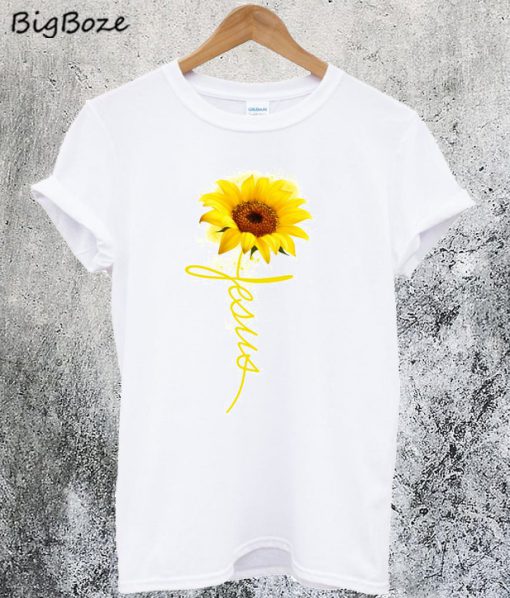 Sunflower Jesus T-Shirt
