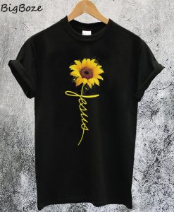 Sunflower Jesus T-Shirt