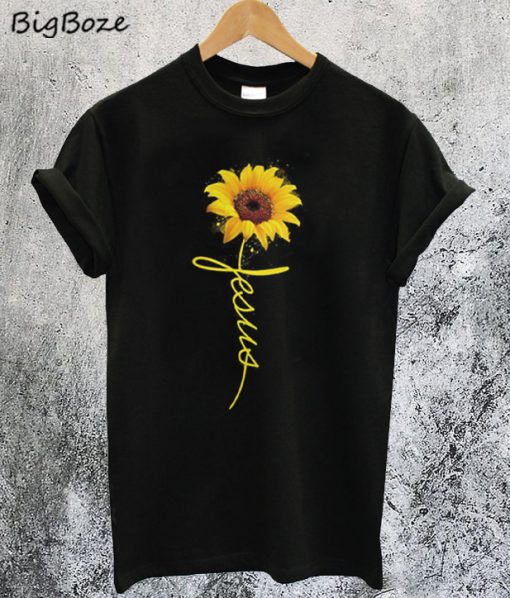 Sunflower Jesus T-Shirt