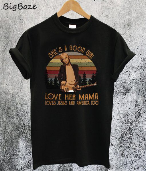 Tom Petty Band Music She's A Good Girl T-Shirt