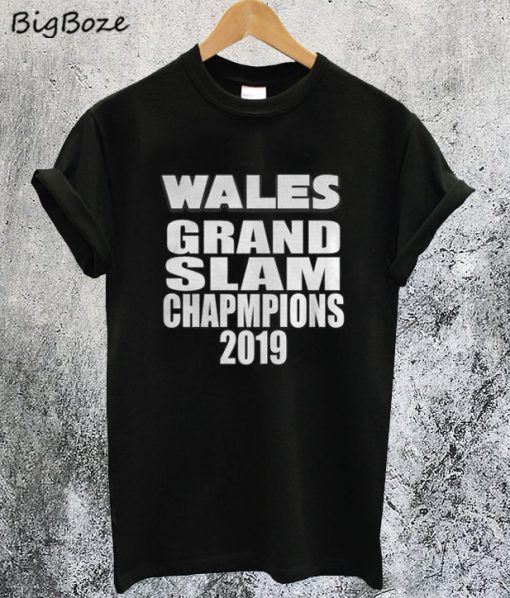 Wales Grand Slam 2019 T-Shirt