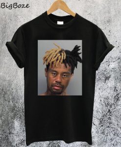Xxxtentacion Tiger Woods Mugshot T-Shirt