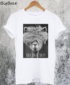 Bad Hair Day Llama T-Shirt