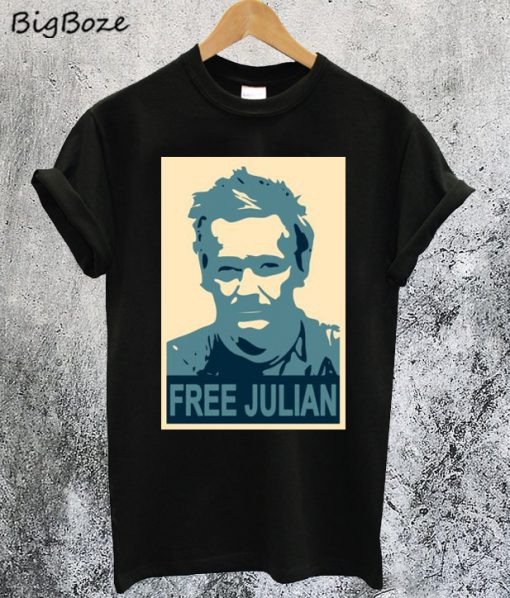 Free Julian Assange T-Shirt