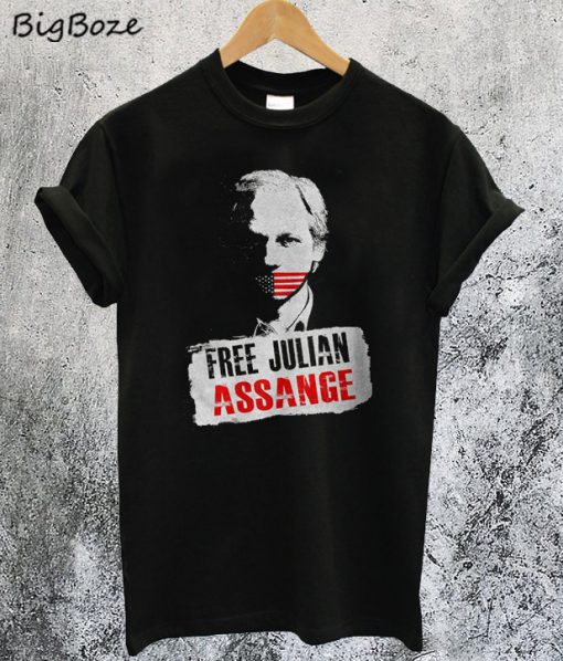 Free Julian Assange Unisex T-Shirt