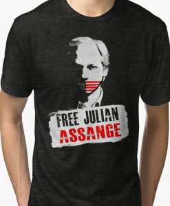 Free Julian Assange Unisex T-Shirt