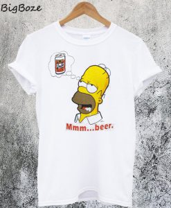 Mmm Beer Simpson T-Shirt