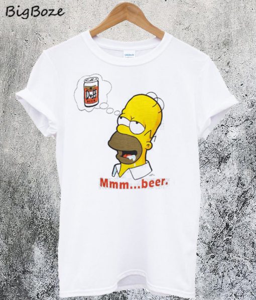 Mmm Beer Simpson T-Shirt