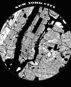 New York City Manhattan Compass T-Shirt