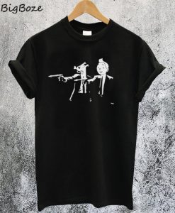 Pulp Fiction Tin Tin and Snowy T-Shirt