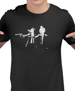 Pulp Fiction Tin Tin and Snowy T-Shirt