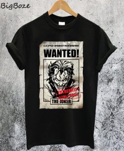 The Joker 'Wanted Poster' T-Shirt