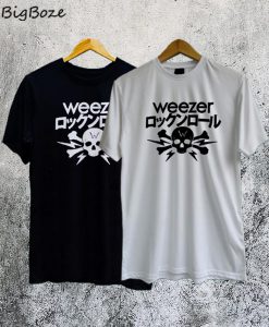 Weezer Skull And Crossbones T-Shirt