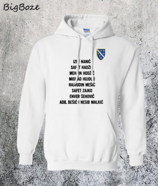 Bosnian War Jusuf Nurkic Hoodie