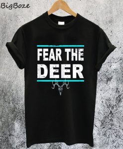 Fear The Deer Basketball T-Shirt