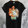 Freddie Mercury Hug Cats T-Shirt