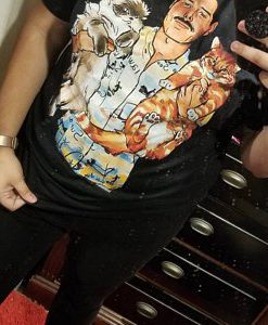 Freddie Mercury Hug Cats T-Shirt