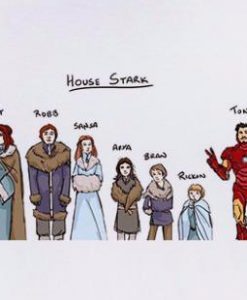 House Stark Game of Thrones T-Shirt