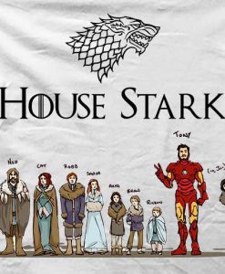 House Stark Iron Man Game of Thrones