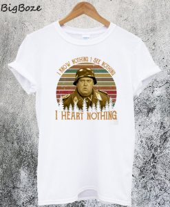 I Know Nothing I See Nothing I Hear Nothing T-Shirt