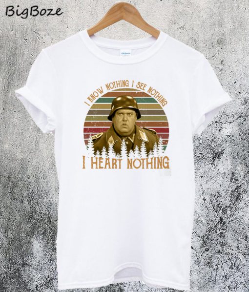 I Know Nothing I See Nothing I Hear Nothing T-Shirt