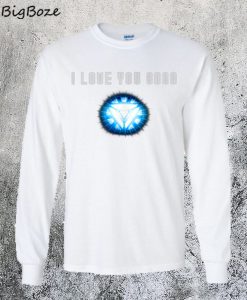 I Love You 3000 Avengers Iron Man Sweatshirt