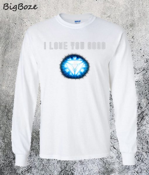 I Love You 3000 Avengers Iron Man Sweatshirt